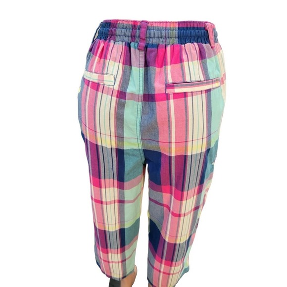 BDG Urban Outfitters Modern Day Pull On Pants Size Medium‎ Multicolor Plaid - Picture 10 of 16